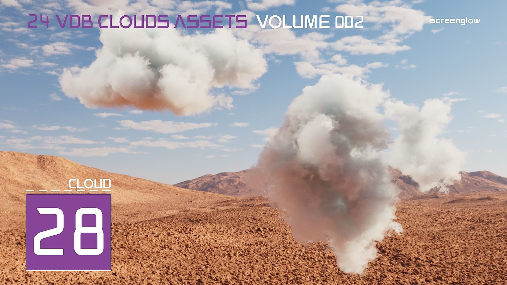 VDB Clouds Volume 2 3D model_7
