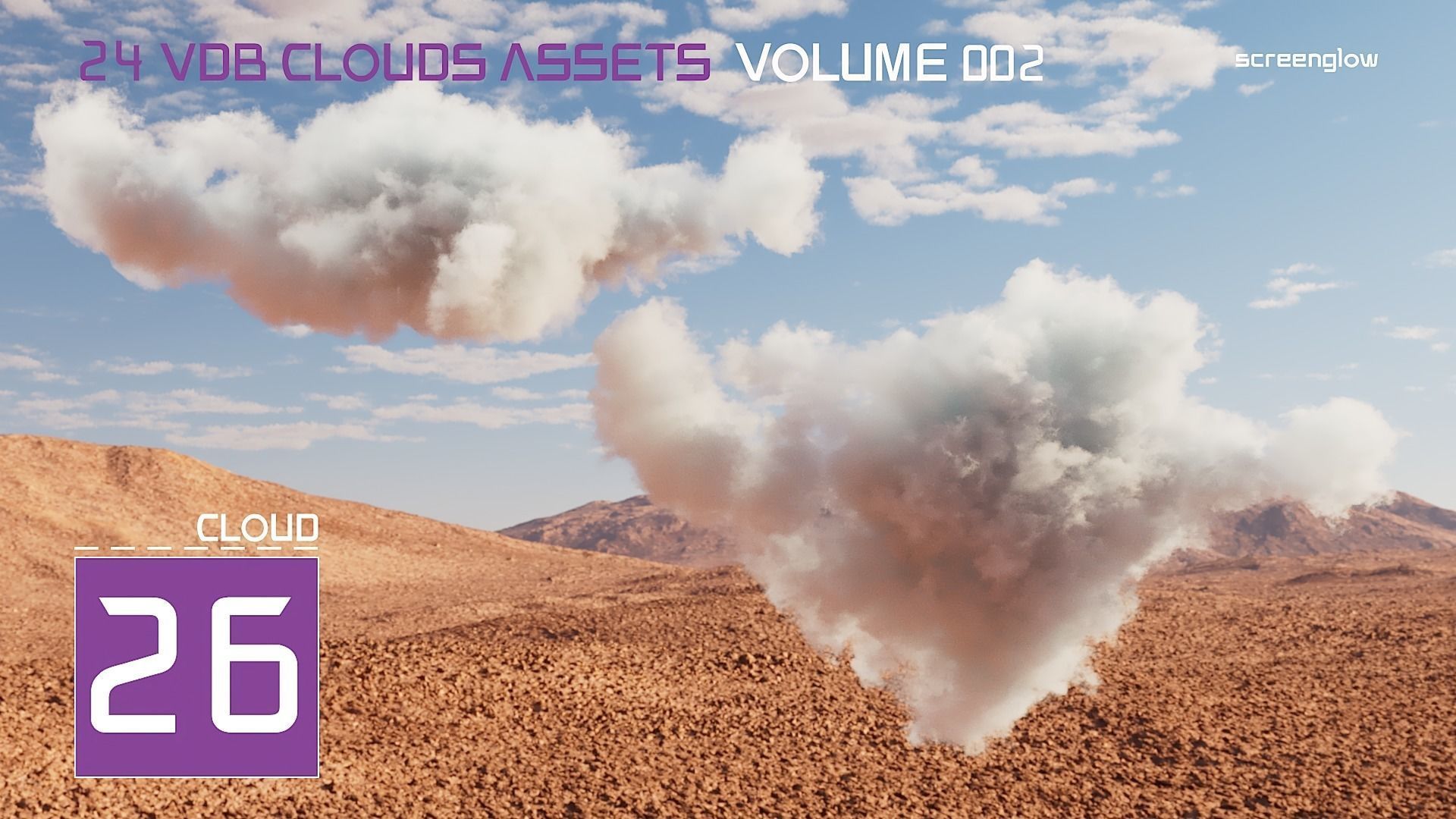 VDB Clouds Volume 2 3D model_5
