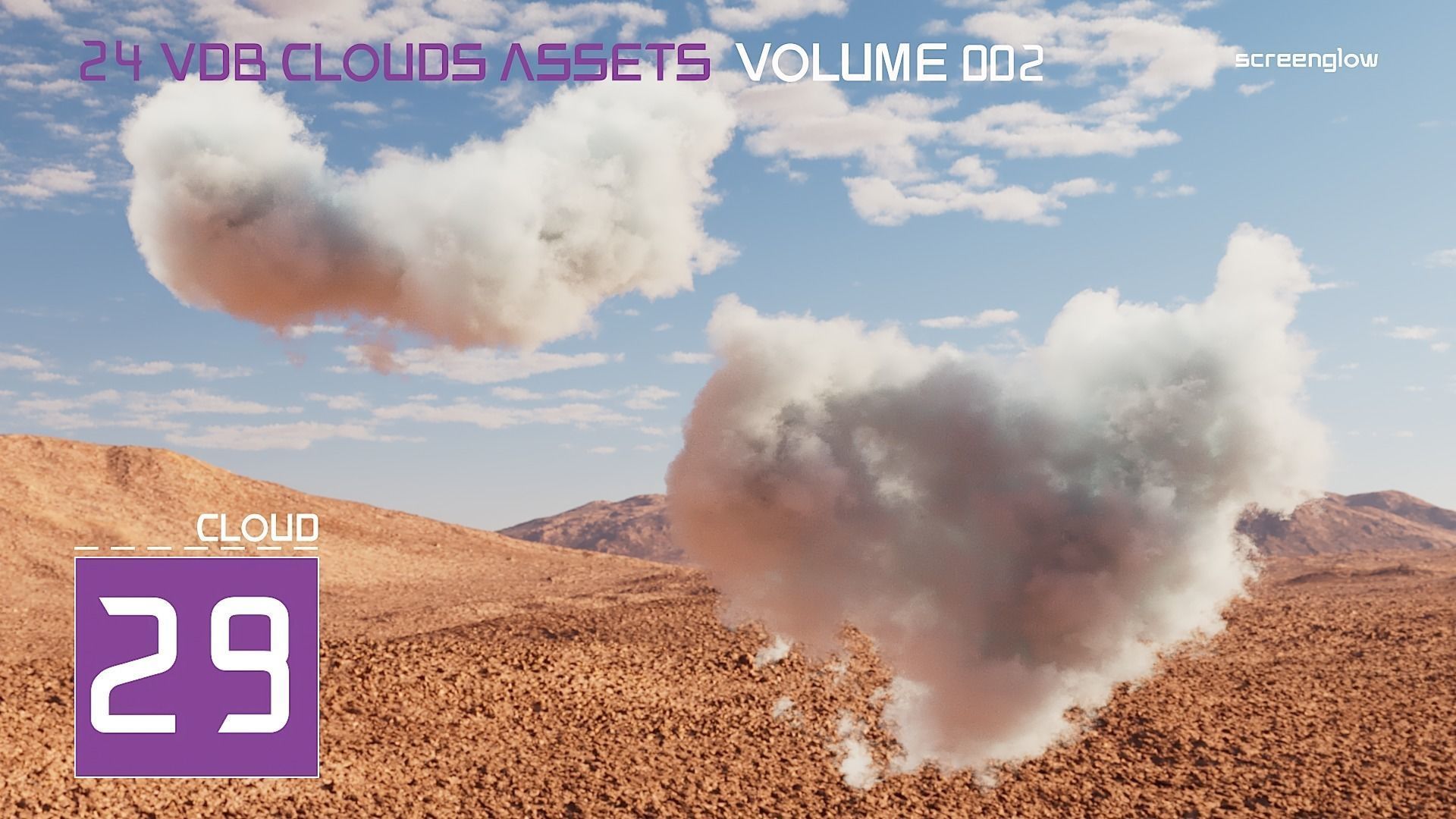 VDB Clouds Volume 2 3D model_8