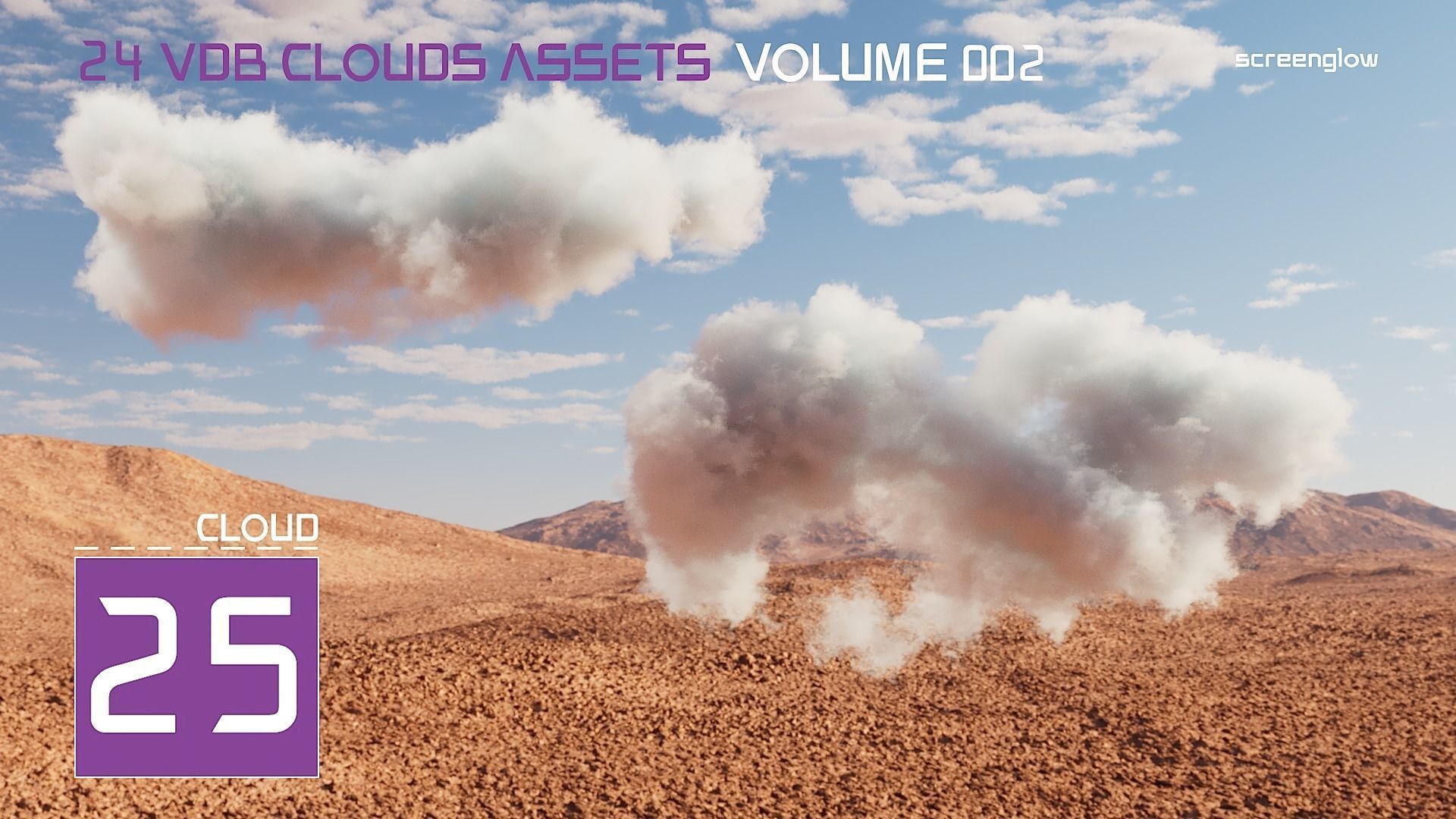 VDB Clouds Volume 2 3D model_4