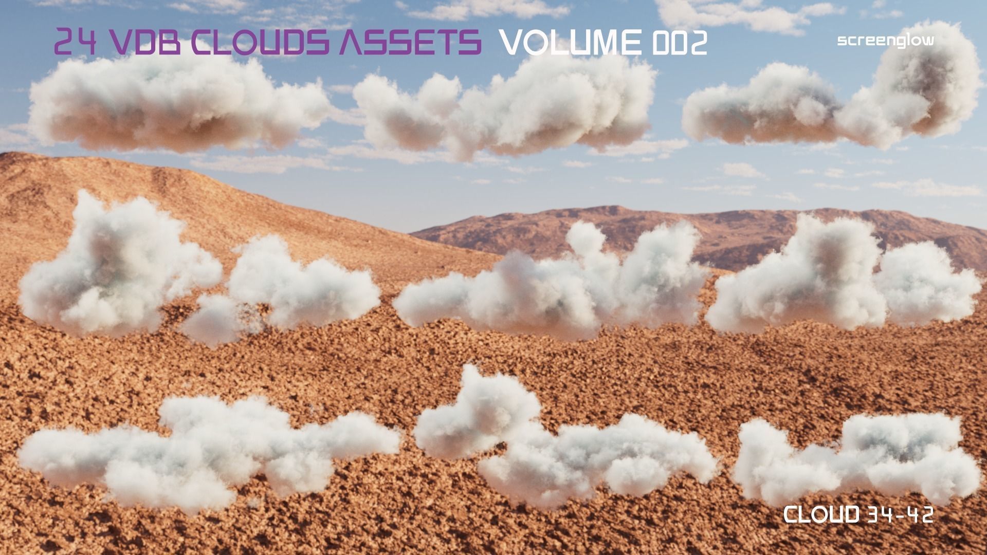 VDB Clouds Volume 2 3D model_2
