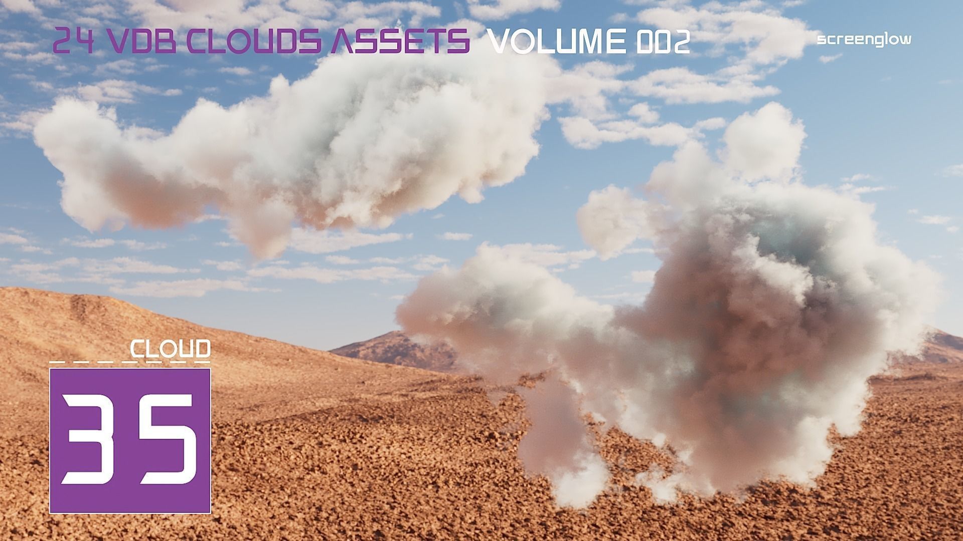 VDB Clouds Volume 2 3D model_14