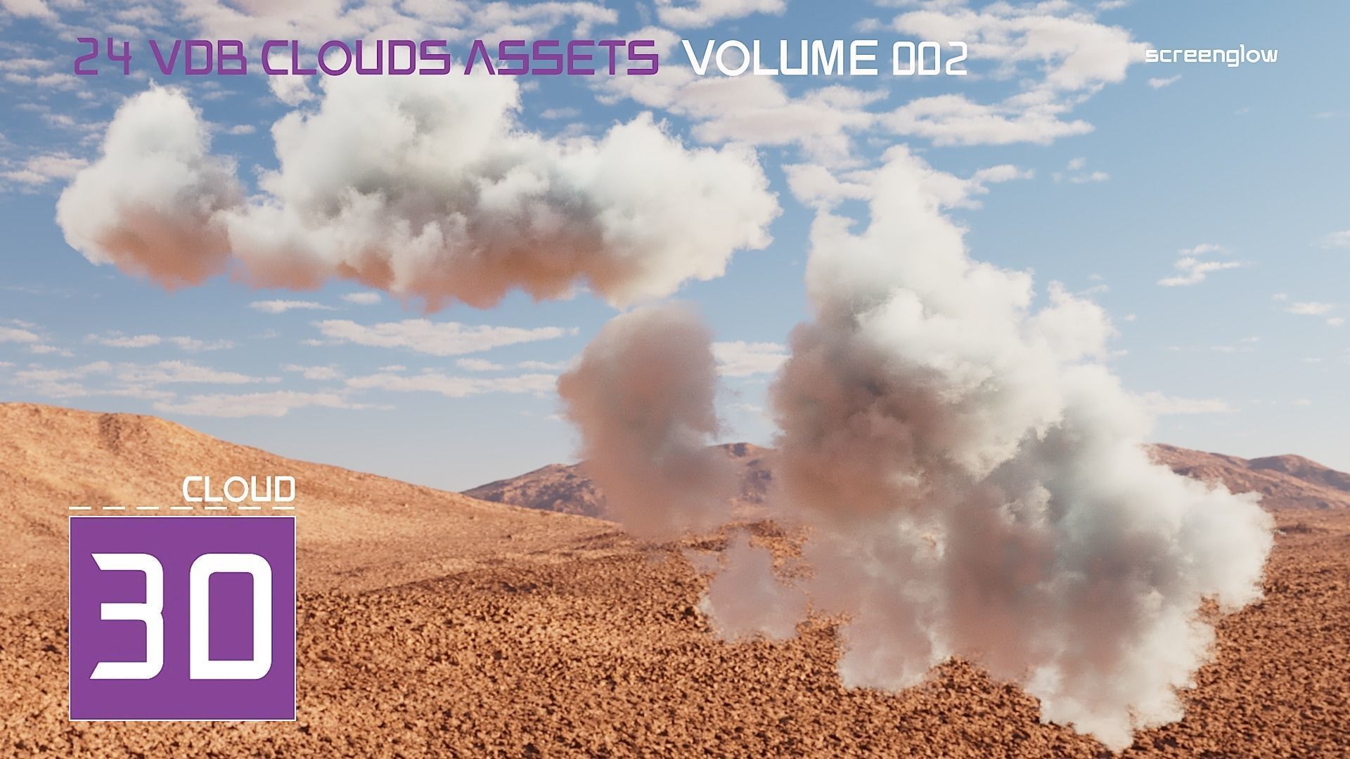VDB Clouds Volume 2 3D model_9