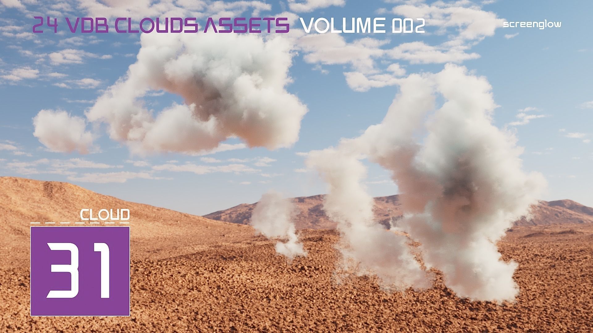 VDB Clouds Volume 2 3D model_10