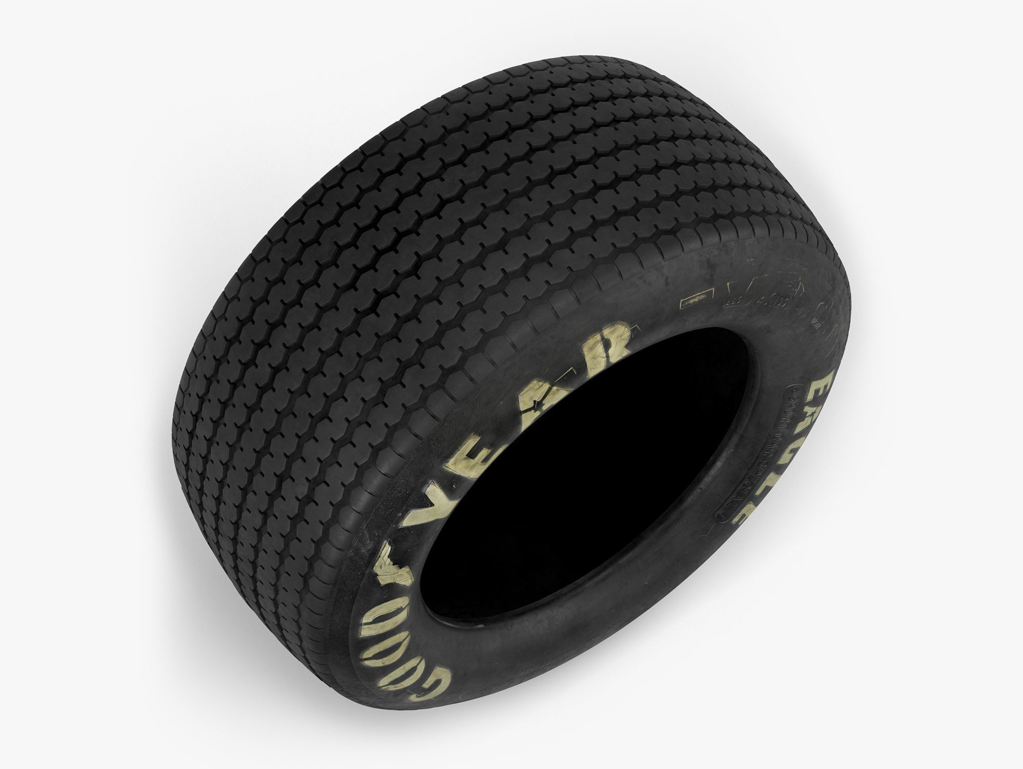 Goodyear Billboard Tire 3D model_2