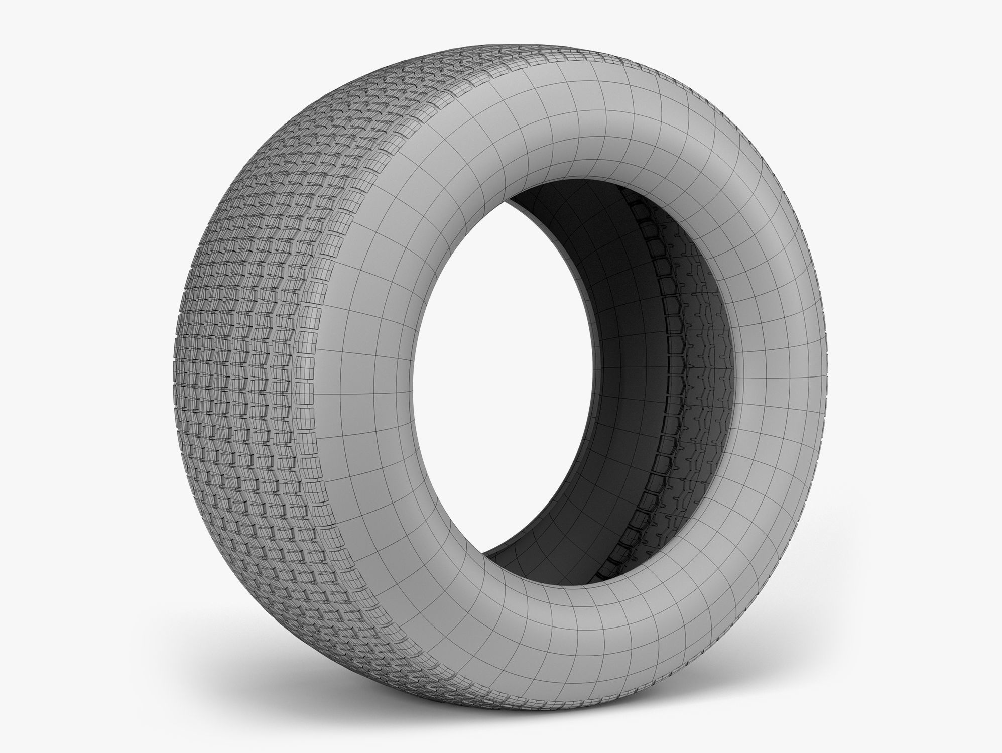 Goodyear Billboard Tire 3D model_7