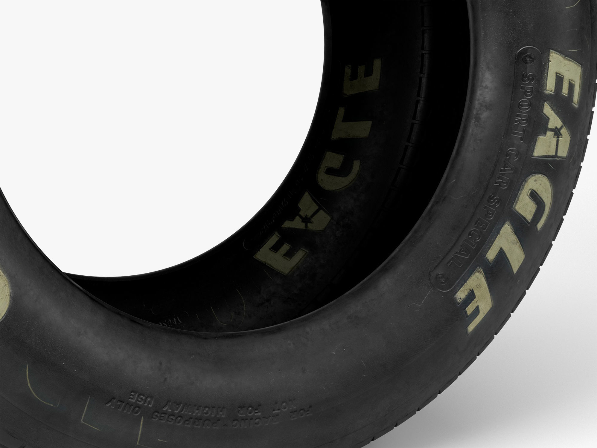 Goodyear Billboard Tire 3D model_3