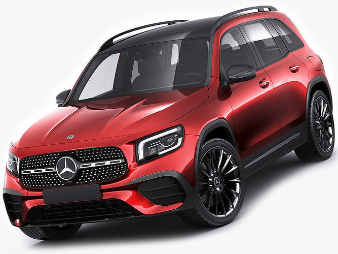 Mercedes-Benz GLB 2020 AMG line 3D model