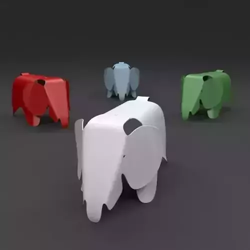 Eames Elephant 3D print model