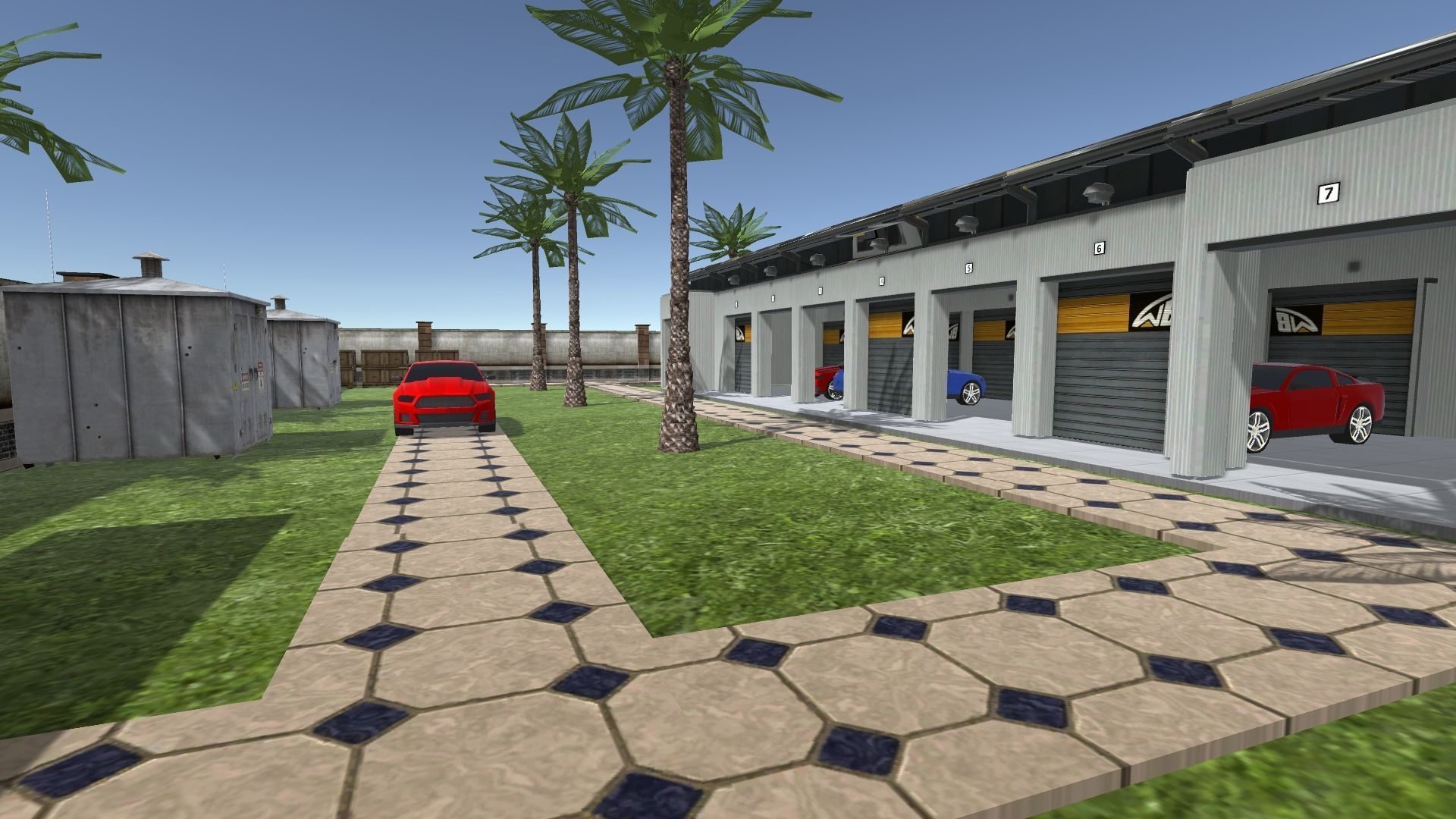 Farm house 3d Environment Unity Low-poly 3D model_8