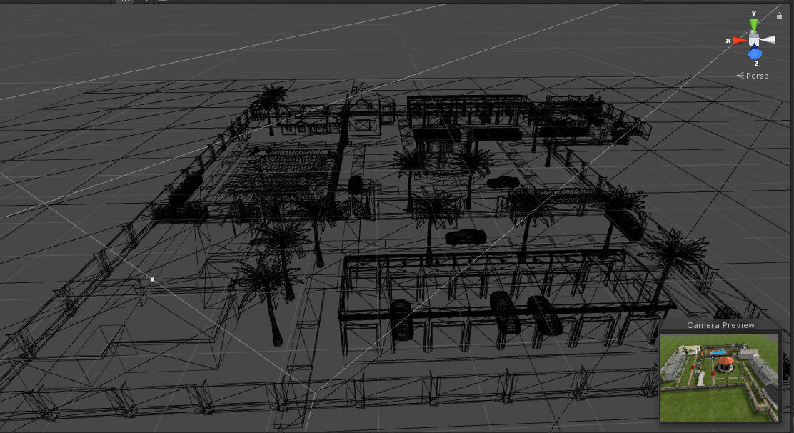 Farm house 3d Environment Unity Low-poly 3D model_4