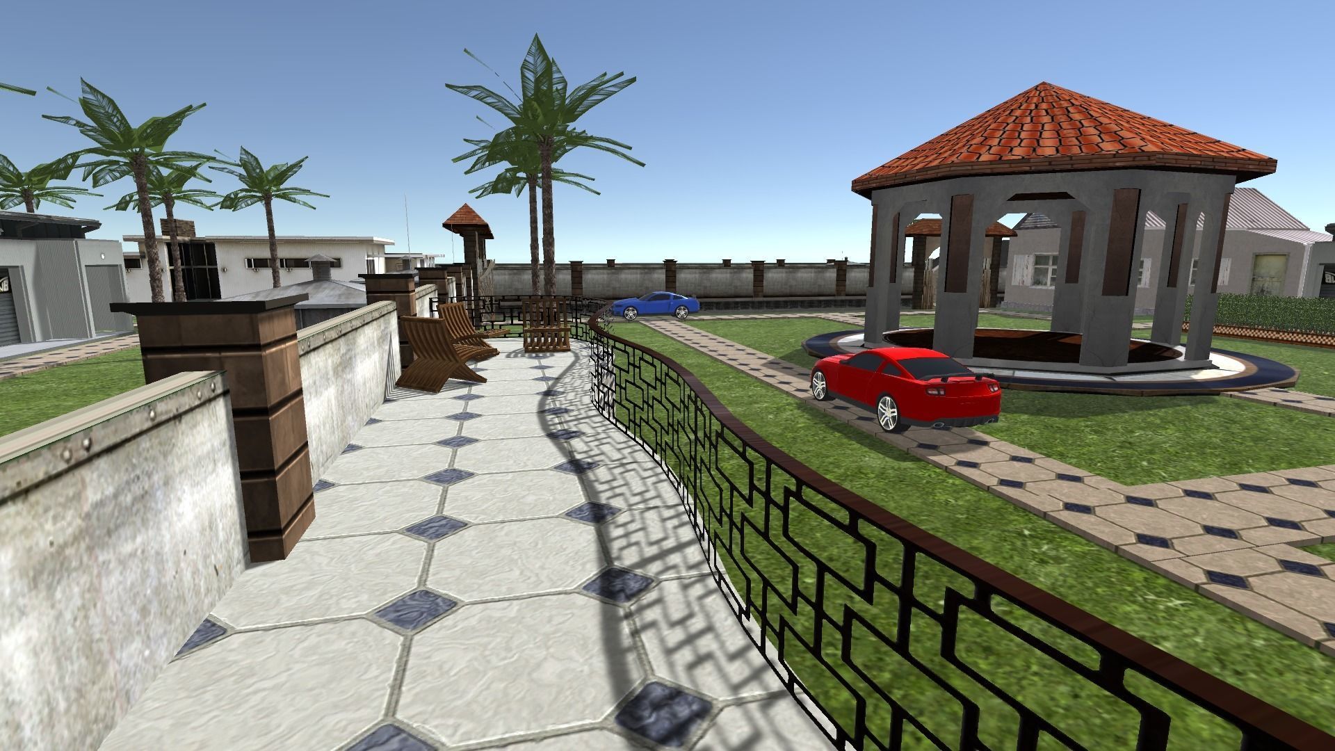 Farm house 3d Environment Unity Low-poly 3D model_9