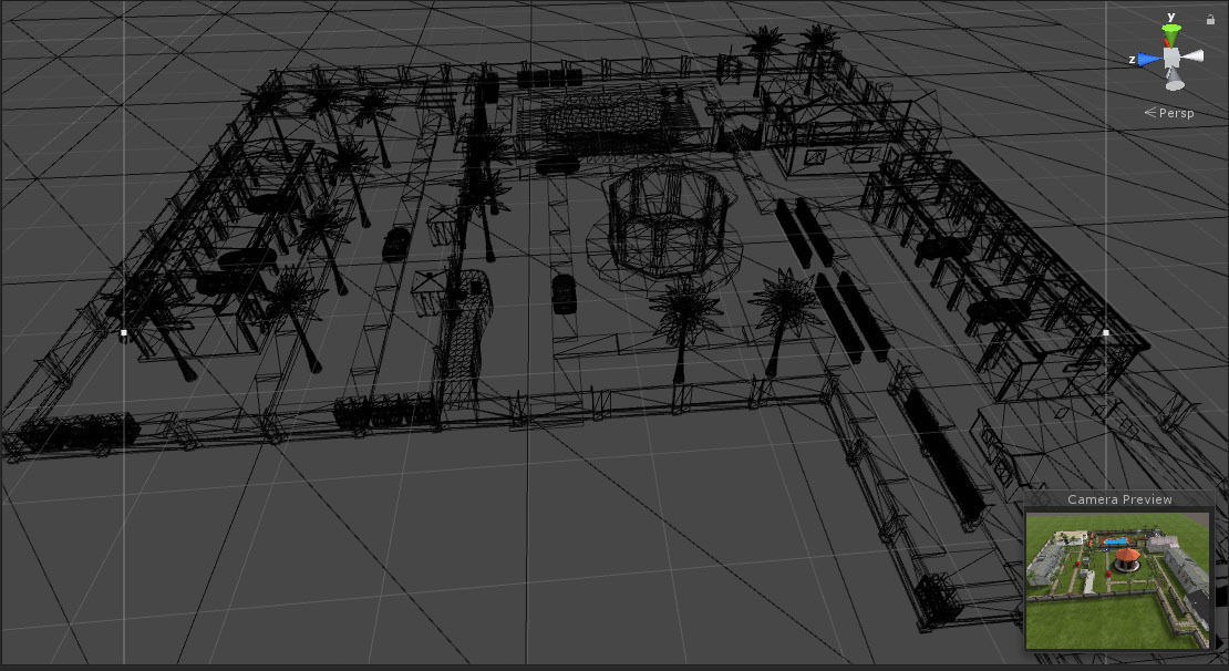 Farm house 3d Environment Unity Low-poly 3D model_3