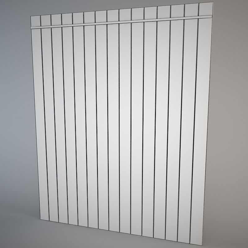 Modular Traditional Kitchen set 3D model_11