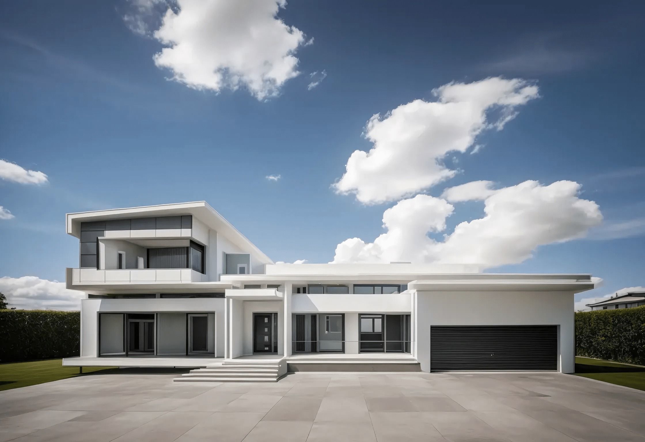 Katonah Residential Villa Revit Model Low-poly 3D model_2