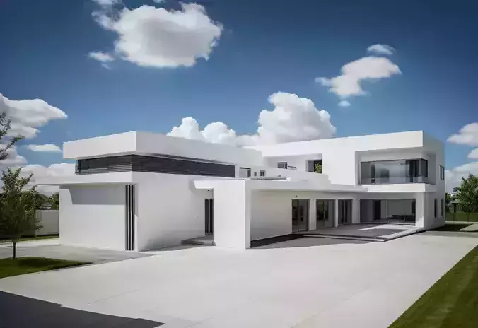 Katonah Residential Villa Revit Model