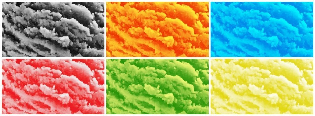 icecream tilable material in 12 colours ready to render Low-poly 3D model_4