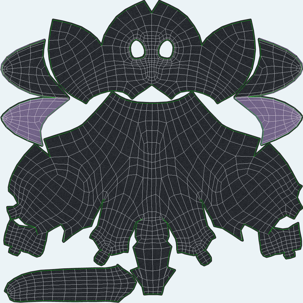 Jiji Black Cat Toy Low-poly 3D model_18