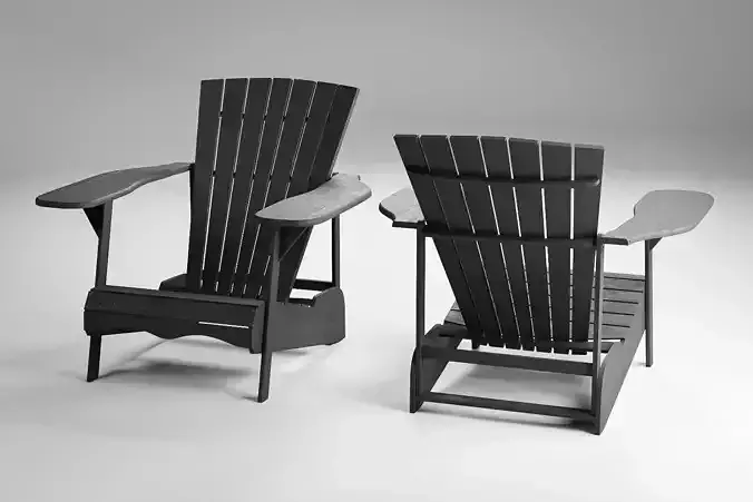Wood Adirondack Chair