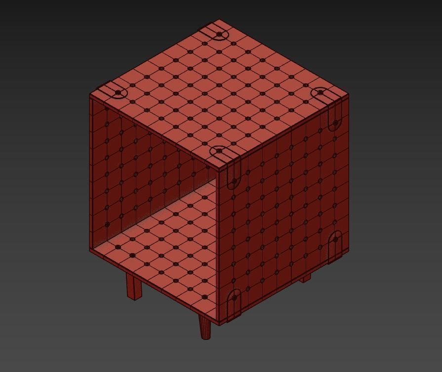 Urban Outfitters Modular Storage Unit 3D model_4