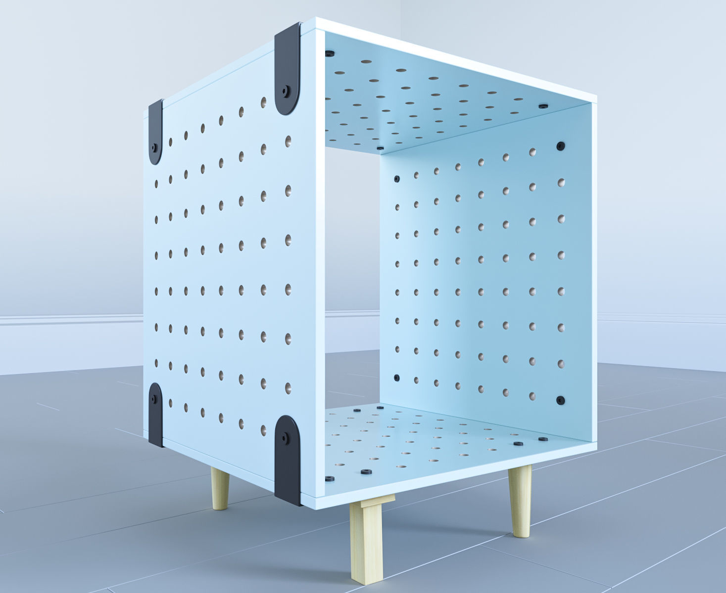 Urban Outfitters Modular Storage Unit 3D model_1