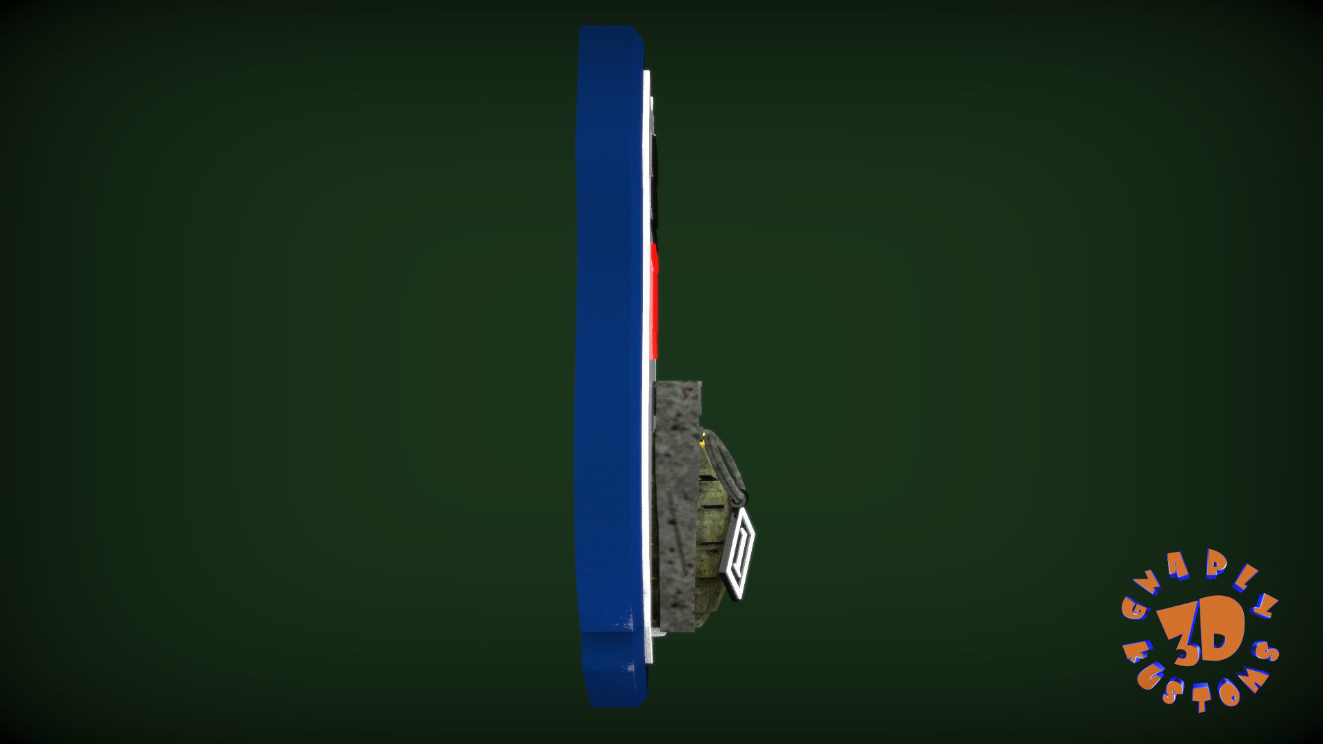 Complaint Department Please Take A Number - Humor Novelty Sign 3D print model_2