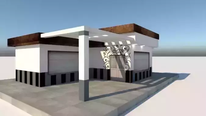  Mexican cafeteria 3D model