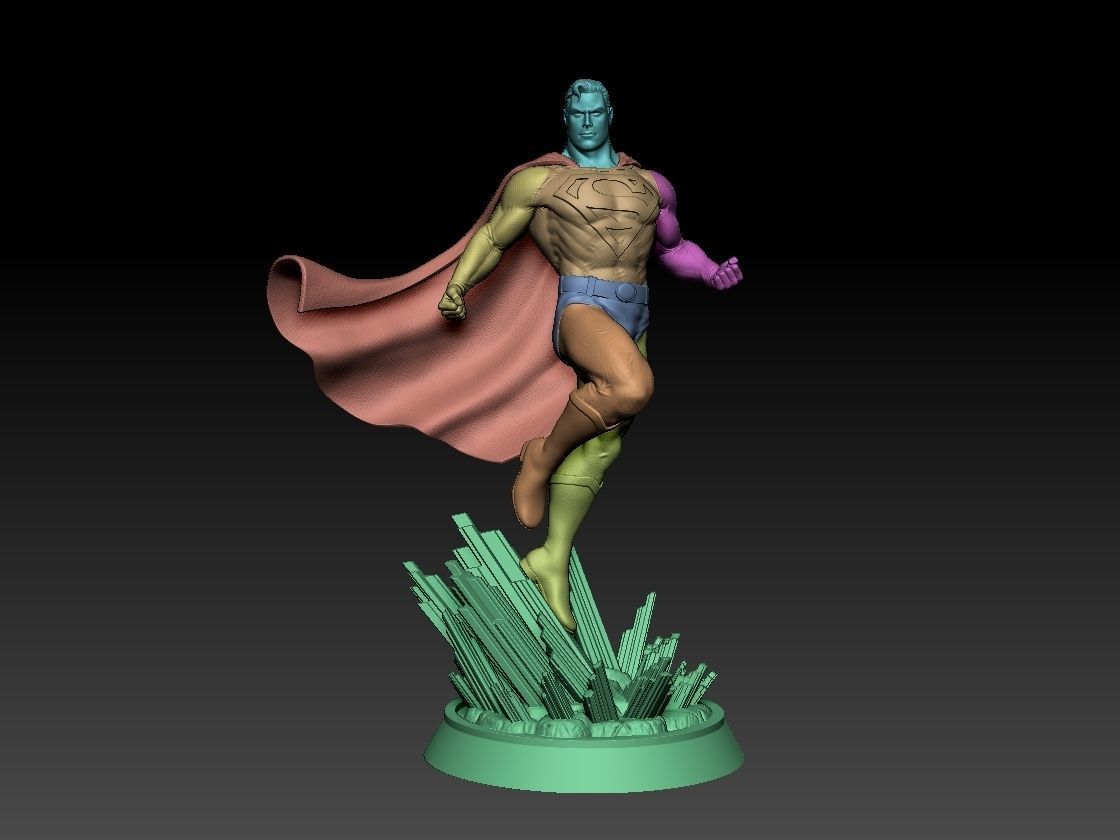 Superman - Fan Art 3D print model_1