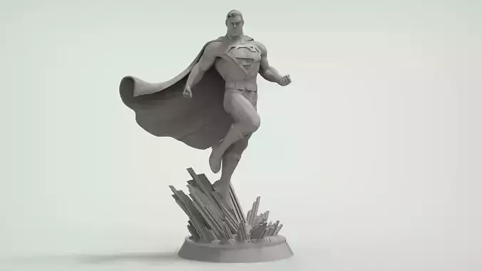 Superman - Fan Art 3D print model