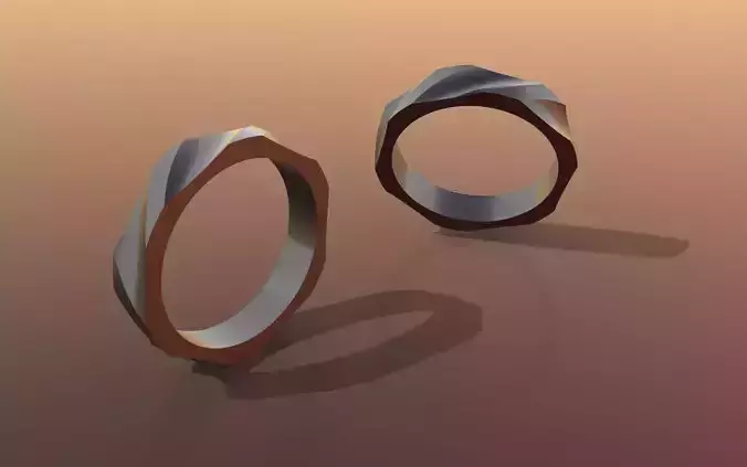 A symmetric geometric ring