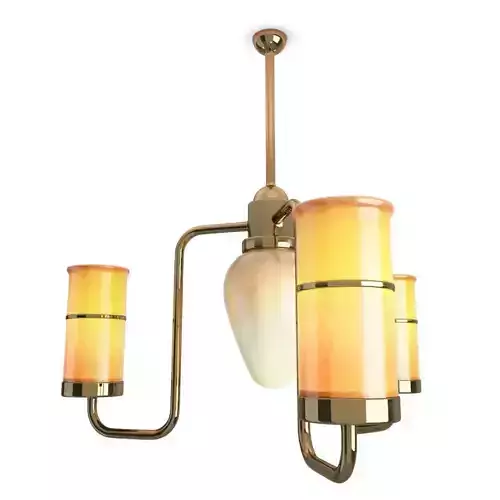 Antique Orange Ceiling Lighting  3D model