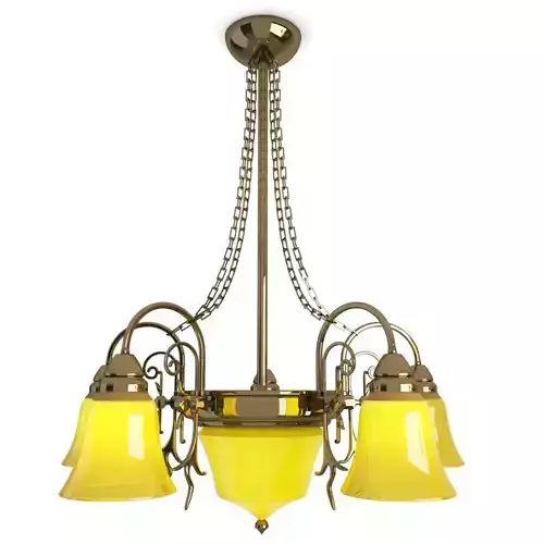 Antique Yellow Ceiling Lighting 