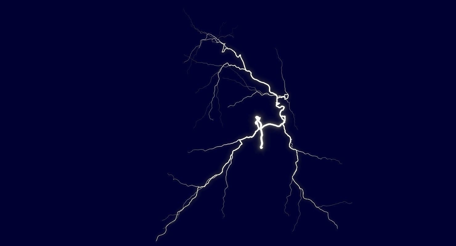Realistic 3D Lightning CA-05 Low-poly 3D model_7