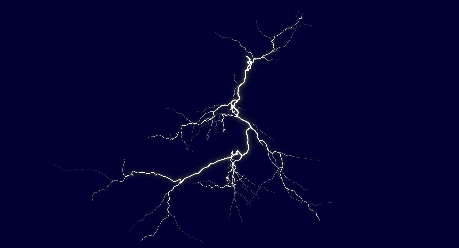 Realistic 3D Lightning CA-06 Low-poly 3D model_6