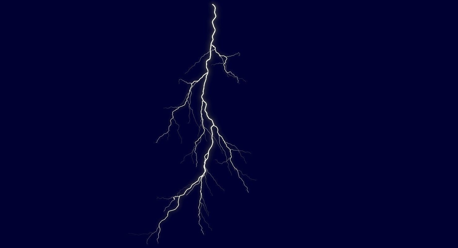 Realistic 3D Lightning CA-06 Low-poly 3D model_3