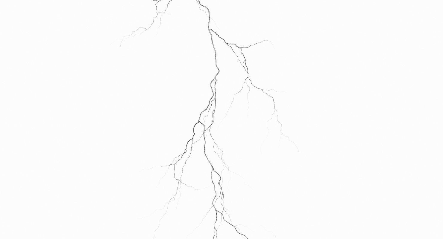 Realistic 3D Lightning CA-06 Low-poly 3D model_10