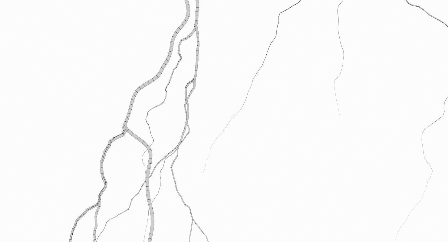 Realistic 3D Lightning CA-06 Low-poly 3D model_12