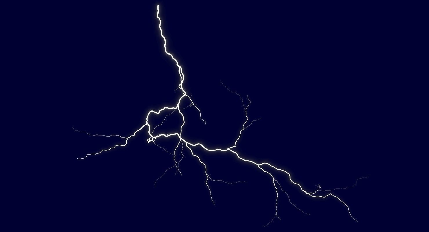 Realistic 3D Lightning CA-08 Low-poly 3D model_2