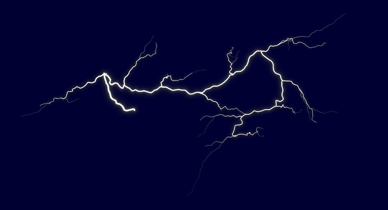 Realistic 3D Lightning CA-09 Low-poly 3D model_8