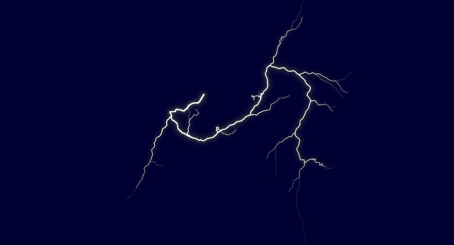 Realistic 3D Lightning CA-09 Low-poly 3D model_6