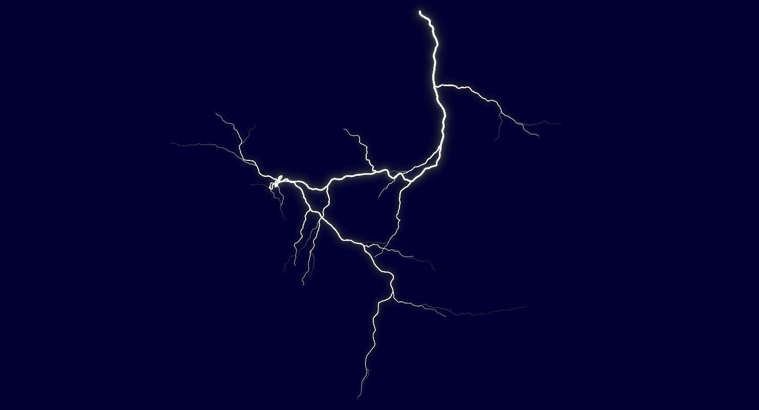 Realistic 3D Lightning CA-09 Low-poly 3D model_2