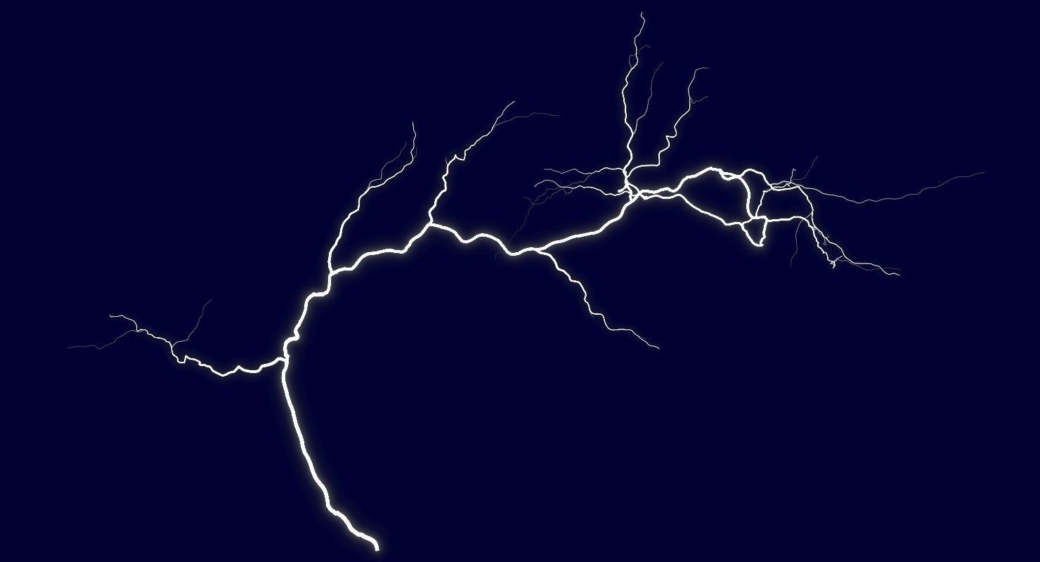 Realistic 3D Lightning CA-09 Low-poly 3D model_7