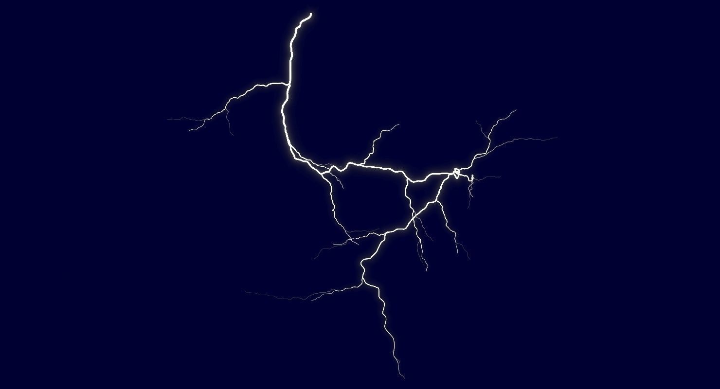 Realistic 3D Lightning CA-09 Low-poly 3D model_4