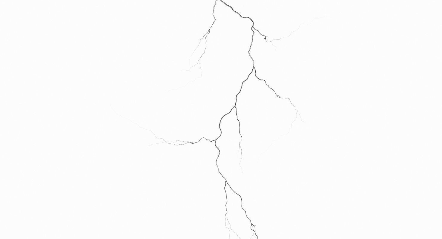 Realistic 3D Lightning CA-10 Low-poly 3D model_10