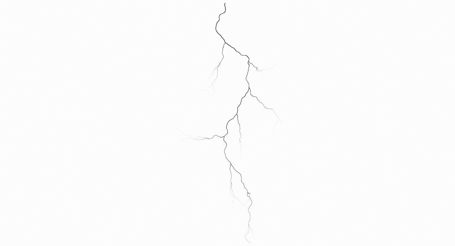 Realistic 3D Lightning CA-10 Low-poly 3D model_9