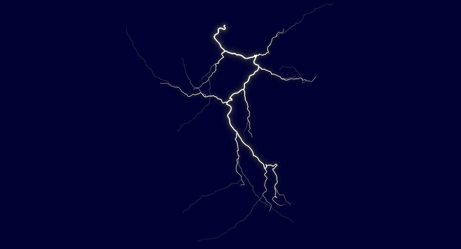 Realistic 3D Lightning CA-10 Low-poly 3D model_6