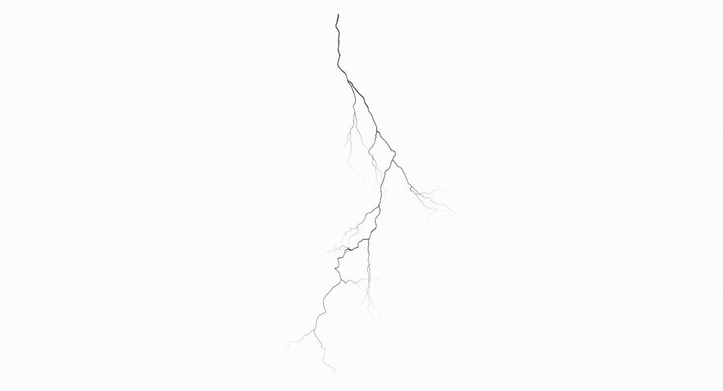 Realistic 3D Lightning CA-11 Low-poly 3D model_9