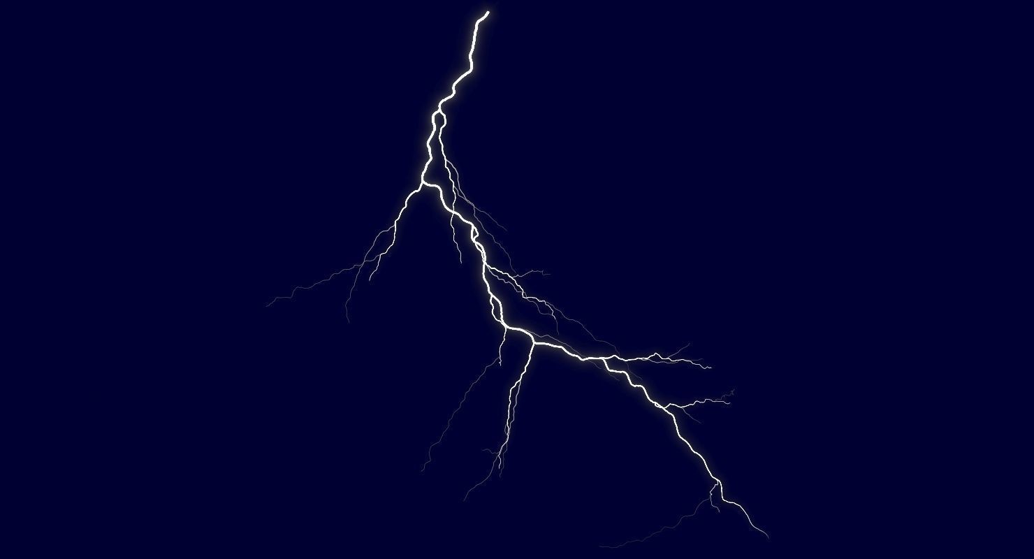 Realistic 3D Lightning CA-11 Low-poly 3D model_4