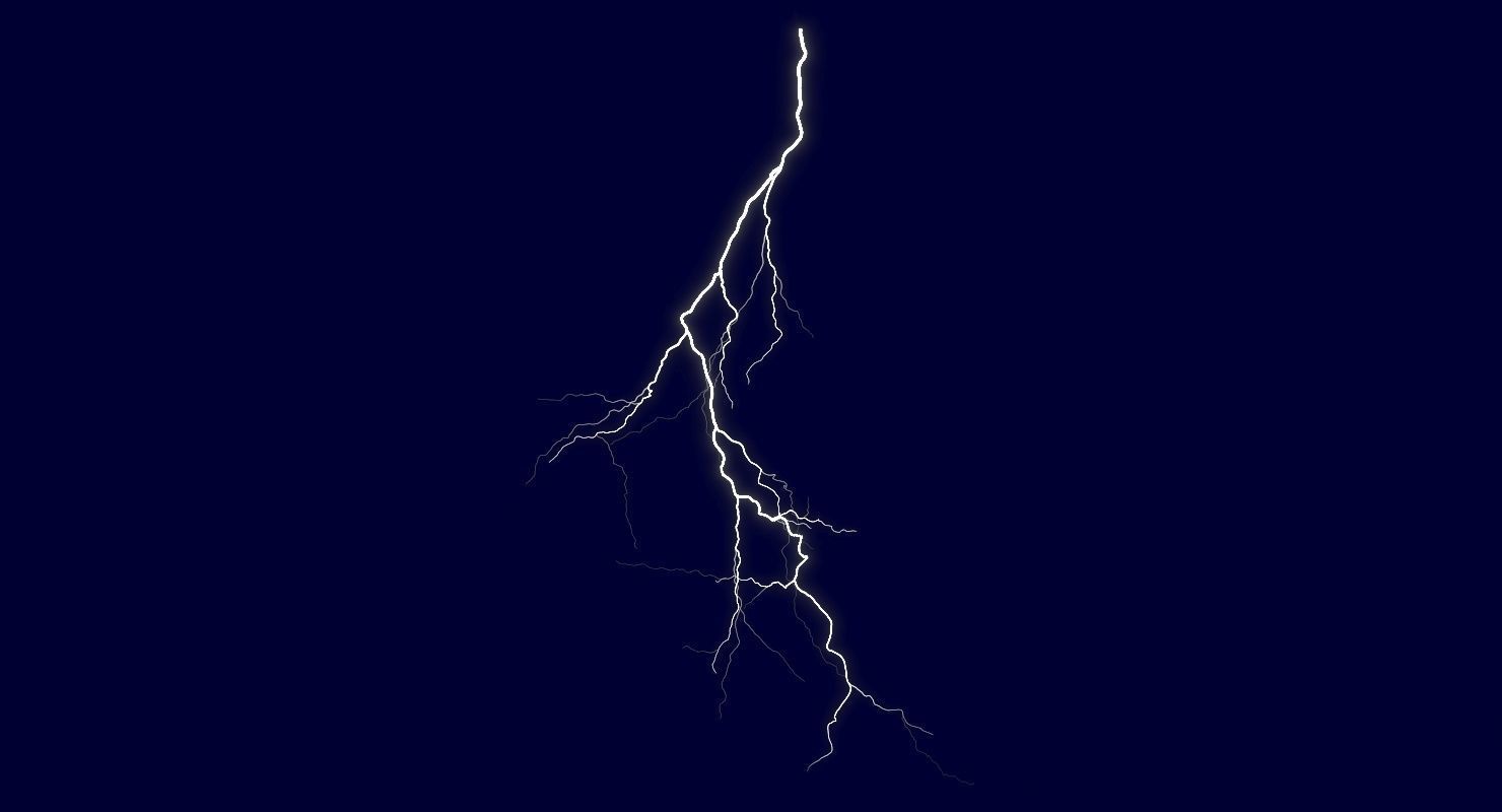 Realistic 3D Lightning CA-11 Low-poly 3D model_3
