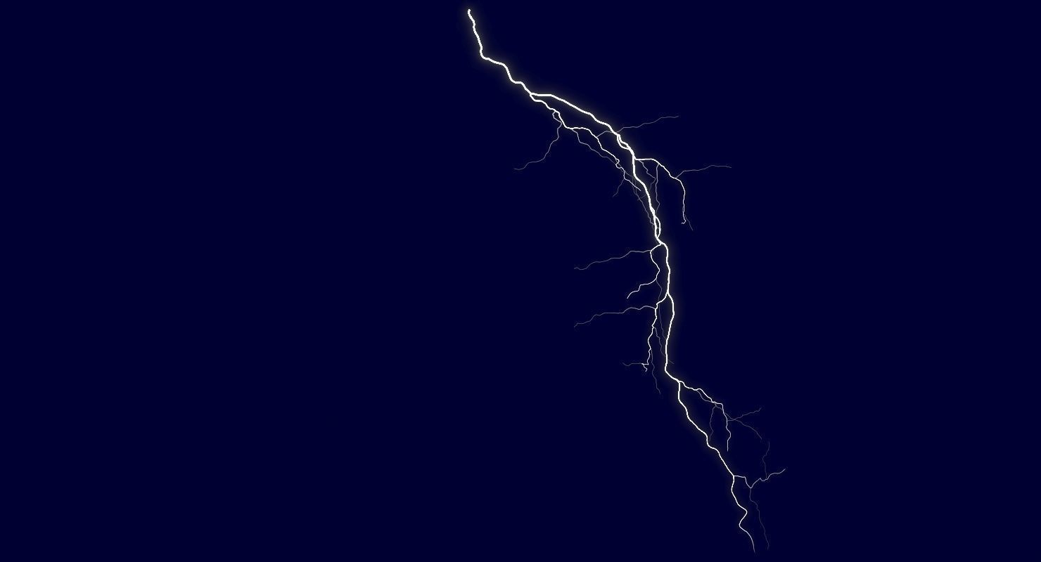 Realistic 3D Lightning CA-13 Low-poly 3D model_3